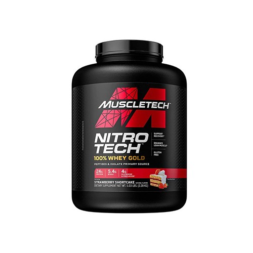 MUSCLE TECH Nitro Tech 100%Whey Gold - 2280g