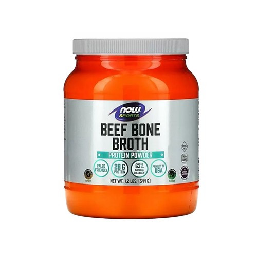 NOW Beef Bone Broth Protein Powder - 544g