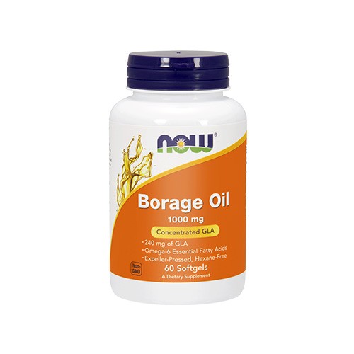 NOW Borage Oil 1000mg - 60softgels