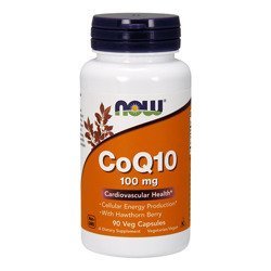 NOW CoQ10 ( Koenzym Q10 ) 100mg - 90vegcaps