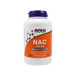 NOW - NAC Acetyl Cysteine 600mg - 250vcaps