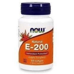 NOW Natural E-200 - 100soft gels