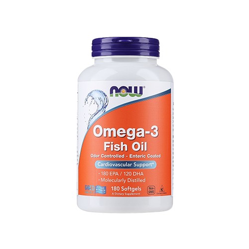 NOW Omega-3 180 EPA / 120 DHA - 180softgels