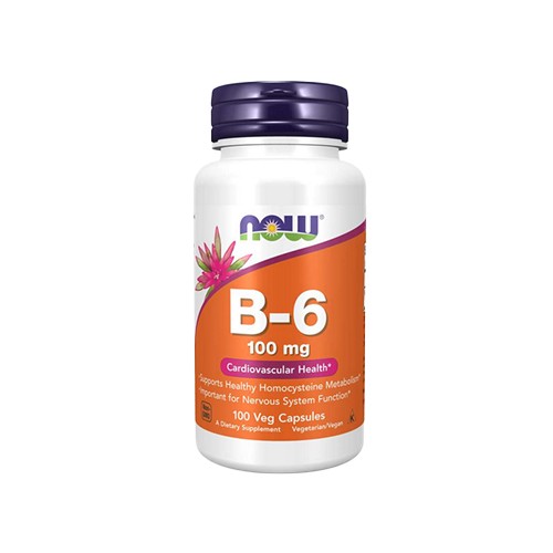 NOW Vitamin B-6 - 100vcaps