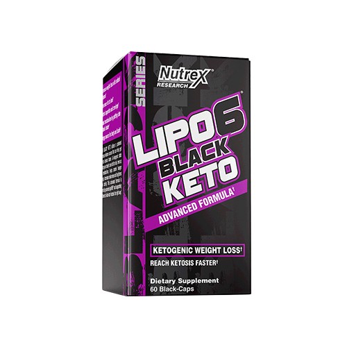 NUTREX Lipo 6 Black KETO - 60caps.