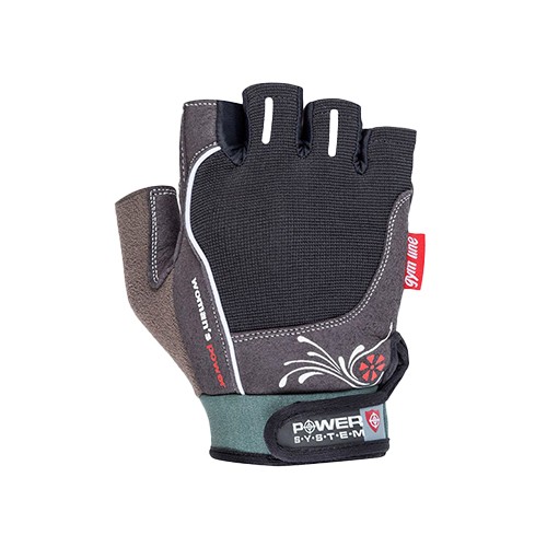 POWER SYSTEM - Woman's Power Black Gloves - M