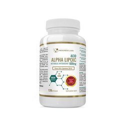 PROGRESS LABS Alpha Lipoic Acid 600mg - 120vcaps