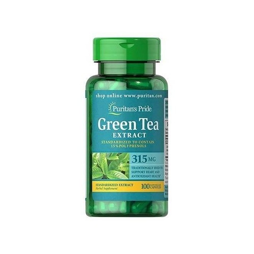 Puritan's Pride Green Tea Extract 315mg - 100caps