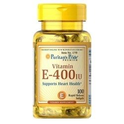 Puritan's Pride Vitamin E 400IU - 100softgels