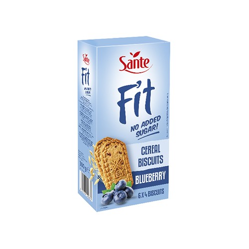 SANTE Fit Cereal Biscuits - Fit Ciasteczka Zbożowe - 300g