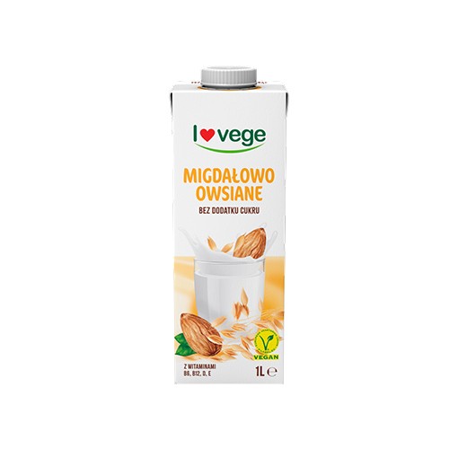 SANTE Napój Lovege Migdałowo-Owsiany Bez Cukru - 1000ml