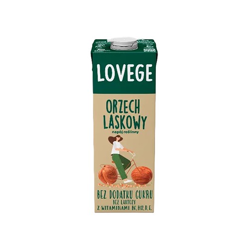 SANTE Napój Lovege Orzech Laskowy Bez Cukru - 1000ml