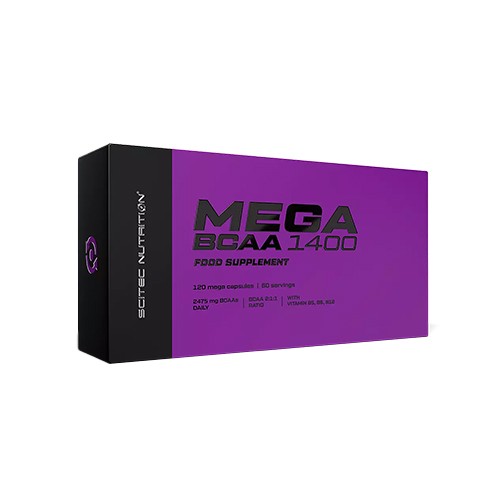 SCITEC Mega BCAA 1400 - 120caps