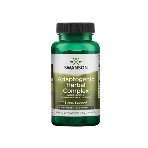 SWANSON Adaptogenic Herbal Complex - 60caps