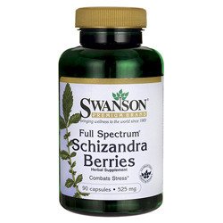 SWANSON Full Spectrum Schizandra Berries 525mg - 90caps
