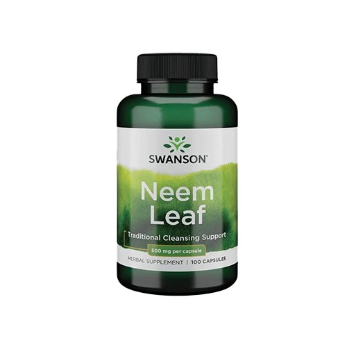 SWANSON Neem Leaf 500mg - 100caps.