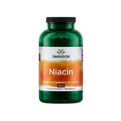 SWANSON Niacin 500mg - 250caps