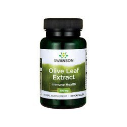 SWANSON Olive Leaf Extract 500mg - 60caps