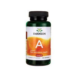 SWANSON Vitamin A 10000IU - 250softgels