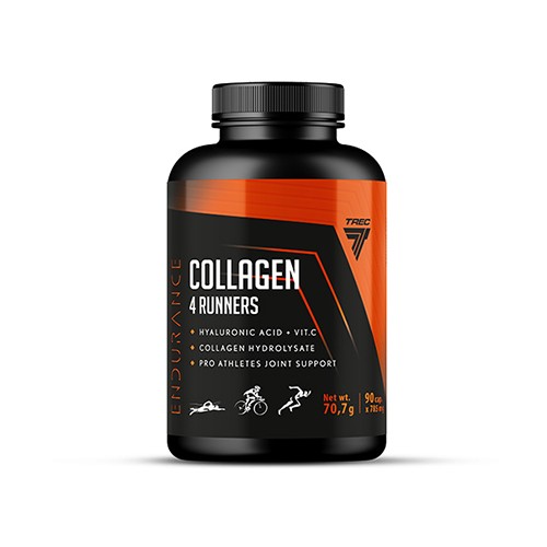 TREC Endurance Collagen 4 Runners - 90caps