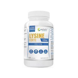 WISH Pharmaceutical L-Lysine Forte - 60caps - Lizyna