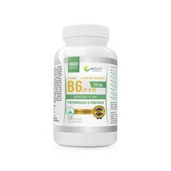 WISH Pharmaceutical Vitamin B6 (P-5-P) 50mg + Inulin - 120caps