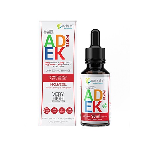 WISH Vitamin ADEK Forte - 30 ml