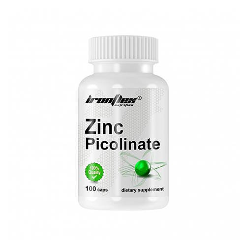 ⚡ Zinc Picolinate 100tabs. Pikolinian Cynku IRONFLEX Cena, dawkowanie, opinie sklep