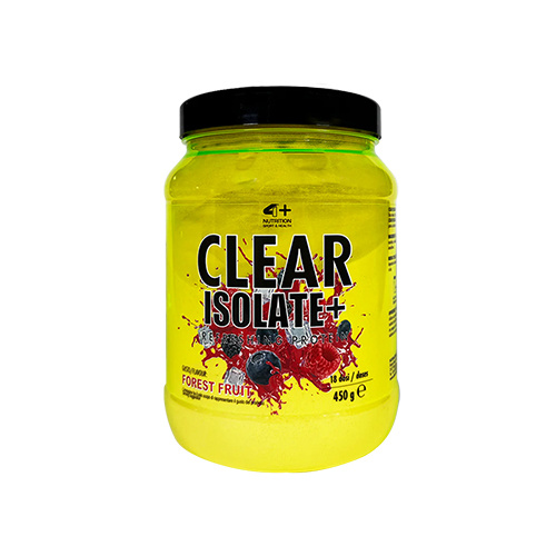 4+ NUTRITION - Clear Isolate+ - 450g - Forest Fruit