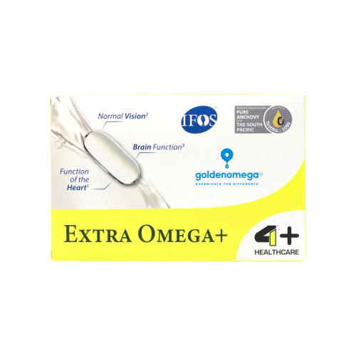 4+ NUTRITION Extra Omega+ - 60softgels