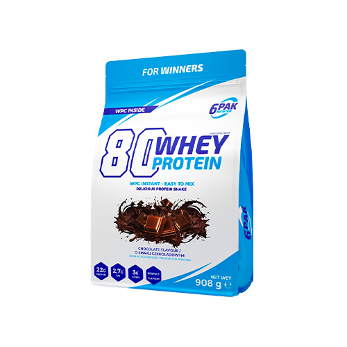 6PAK 80 Whey Protein - 908g