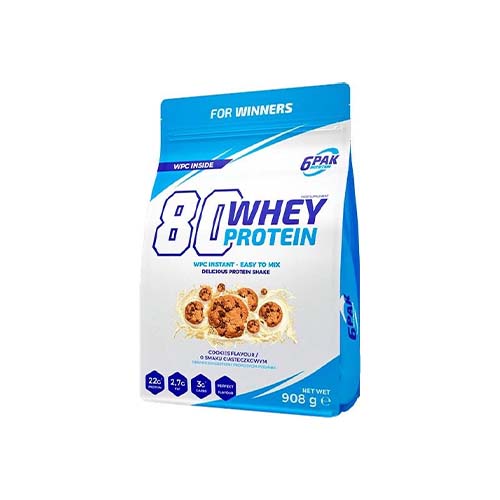 6PAK 80 Whey Protein - 908g