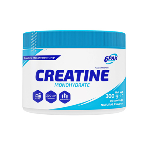 6PAK Creatine Monohydrate - 300g