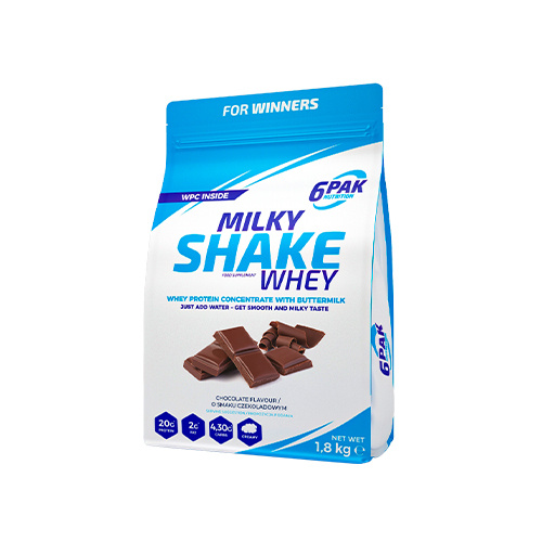 6PAK Milky Shake Whey - 1800g