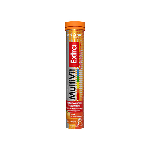 ACTIVLAB MultiVit Extra - 20tabs. (musujących) - Orange