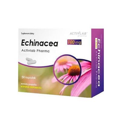 ACTIVLAB PHARMA Echinacea 100mg - 50caps. WYPRZEDAŻ