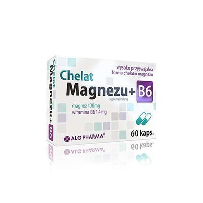 ALG PHARMA Chelat Magnezu + B6 - 60caps.