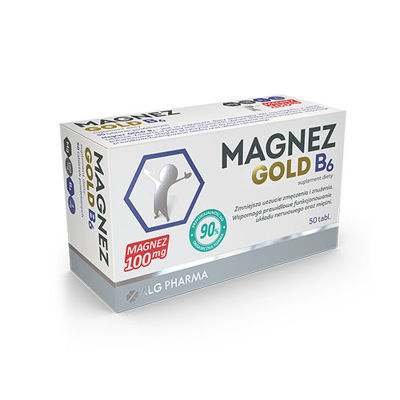 ALG PHARMA Magnez Gold B6 - 50tabs