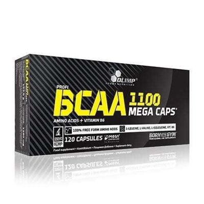 aminokwasy BCAA 1100 Mega Caps