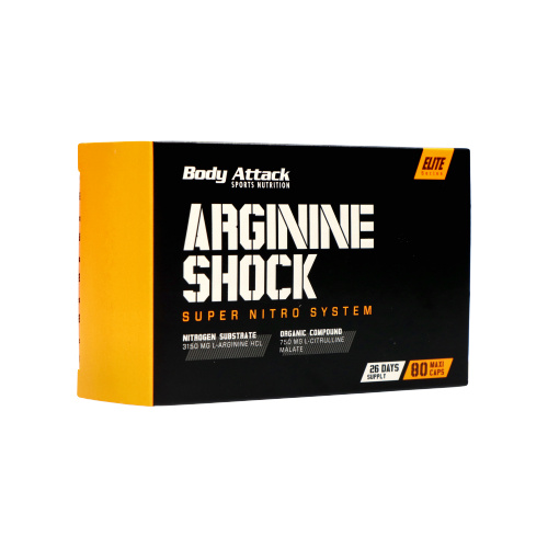 BODY ATTACK Arginine Shock - 80caps