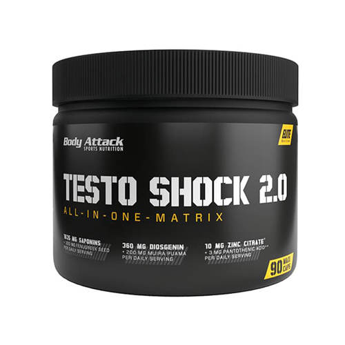 BODY ATTACK Testo Shock 2.0 – 90 caps