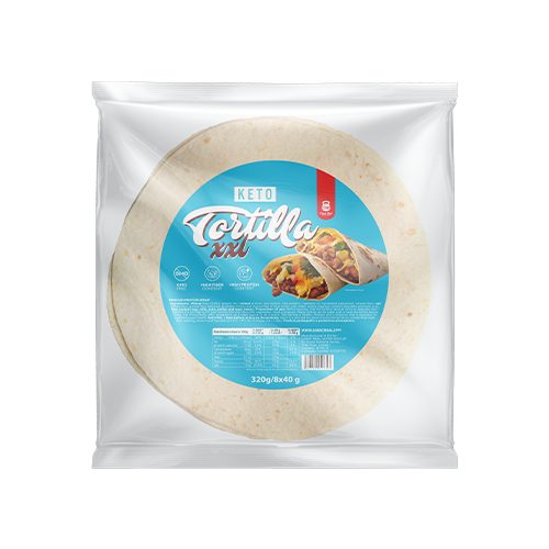 CHEAT MEAL Keto Tortilla XXL - 320g (8x40g)