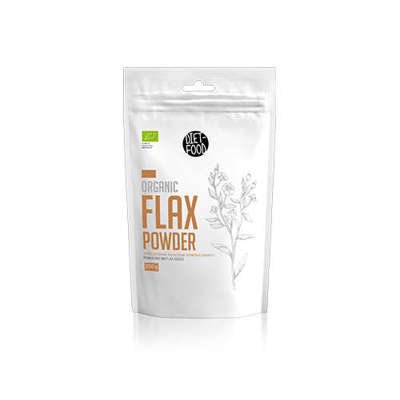 DIET FOOD Bio Flax Seeds Powder - 200g - Siemię lniane