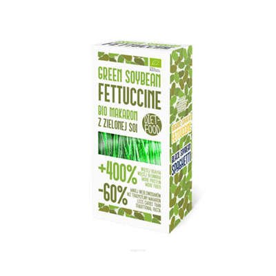 DIET FOOD Green Soybean Makaron Fettuccine - 200g