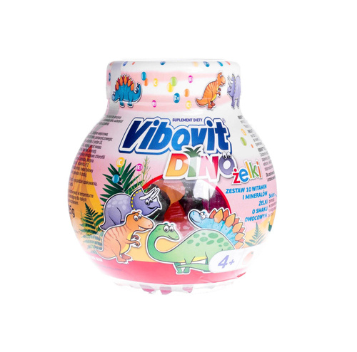 DROGERIA - Vibovit Dino Żelki - 225g - Fruit