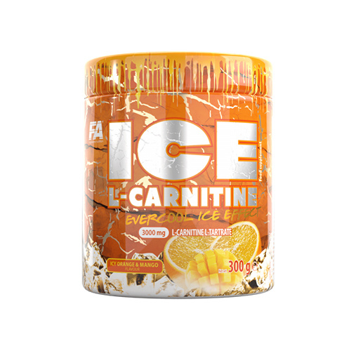 FITNESS AUTHORITY - Ice L-Carnitine - 300g - Icy Orange & Mango