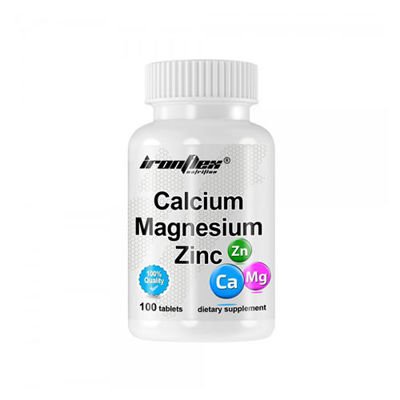 IRONFLEX Calcium Magnesium Zinc - 100tabs.