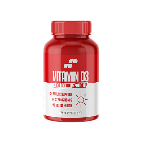 MP NUTRITION Vitamin D3 4000IU - 120 softgels