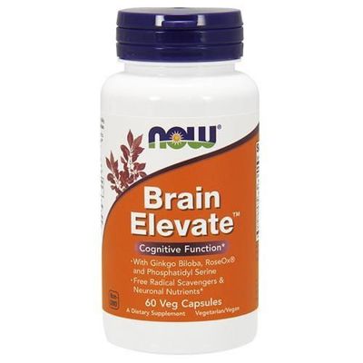 NOW Brain Elevate - 60vegcaps