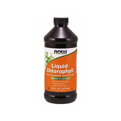 NOW Liquid Chlorophyll - 473ml - Chlorofil w płynie